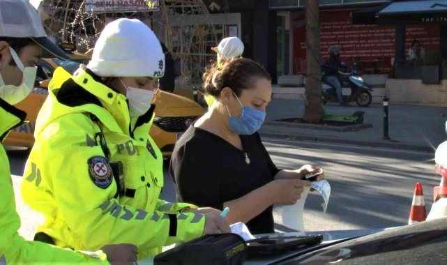 Kadıköy'de drone destekli denetimde emniyet kemeri ihmaline ceza yağdı
