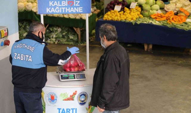 Kağıthane zabıtasından fahiş fiyat denetimi