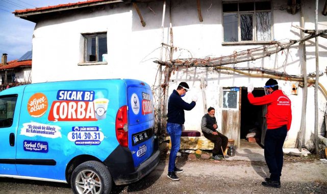 Kahramankazan'da içleri ısıtan ikramlar