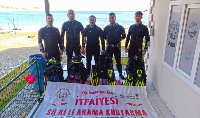 Kahramanmaraş'ta su altı onlara emanet