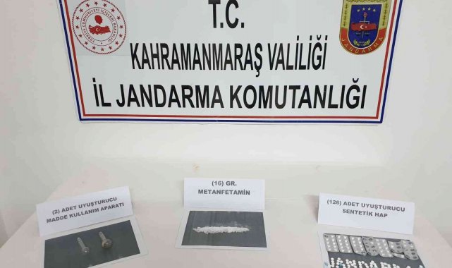 Kahramanmaraş'ta uyuşturucu operasyonunda 4 gözaltı