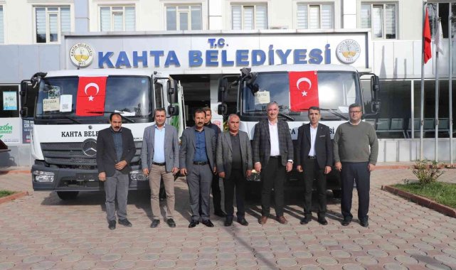 Kahta Belediyesi araç filosunu güçlendiriyor