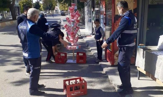 Kaldırım işgallerine denetim