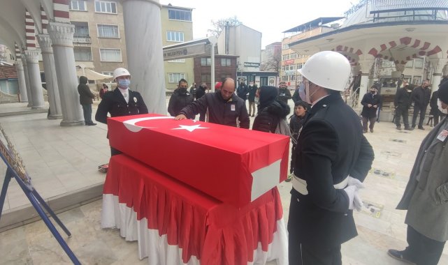 Kalp krizinden ölen polise son veda