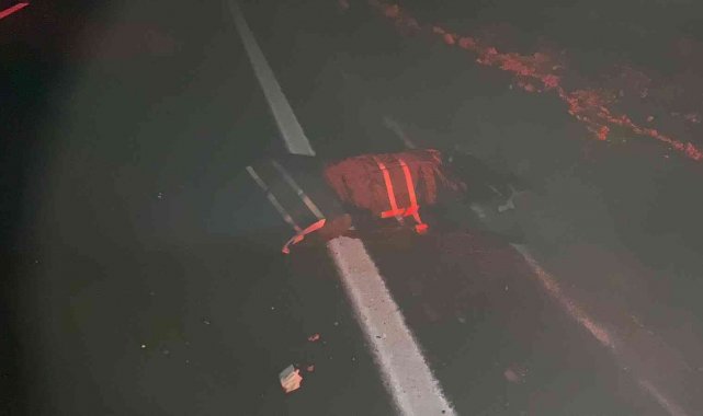 Kapalı yolu fark etmeyen sürücü metrelerce takla attı: 1 ölü, 3 ağır yaralı