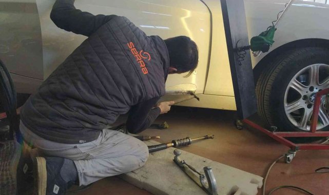 Kaportacılarda lodos yoğunluğu