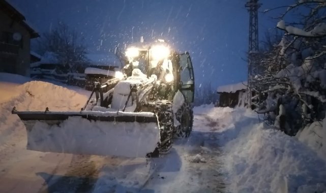 Karabük'te 111 köy yolu ulaşıma açıldı
