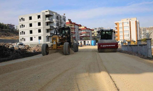 Karaköprü'de üst yapı çalışmaları sürüyor