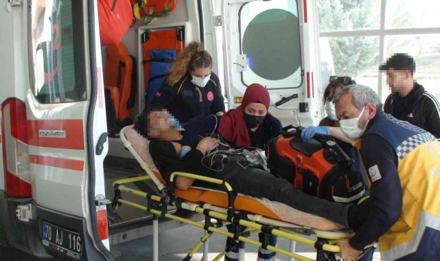 Karaman'da işçiler arasında çıkan bıçaklı kavgada 1 kişi ağır yaralandı