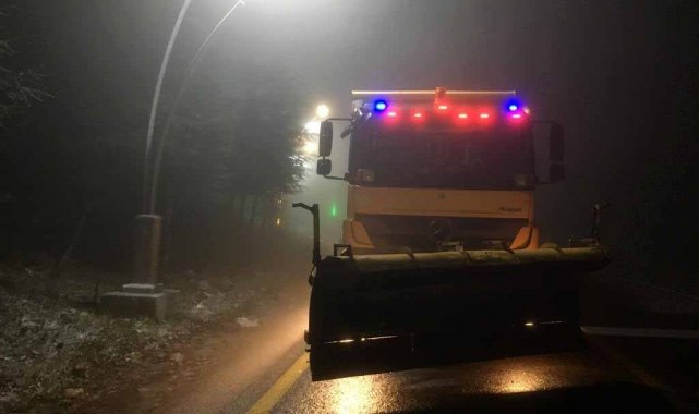 Karla mücadele ekipleri teyakkuzda