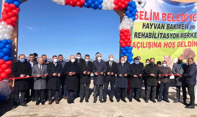 Kars'ta Hayvan Bakım Evi ve Rehabilitasyon Merkezi açıldı