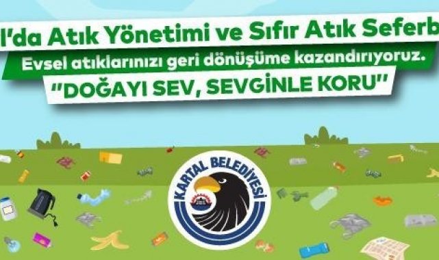 Kartal Belediyesi'nin "Sıfır Atık" seferberliği mahallelere taşındı