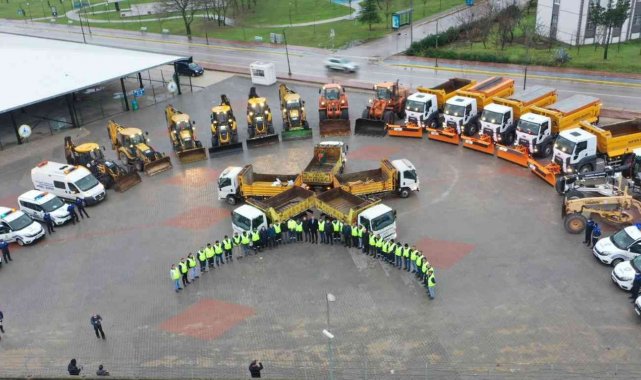 Kartepe Belediyesi kar sezonuna hazır