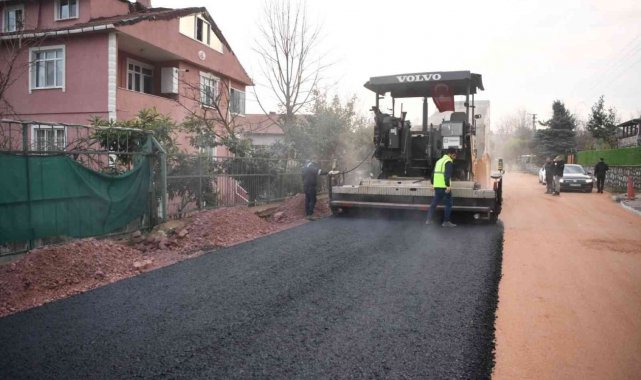Kartepe-Derbent yolları kışa hazır