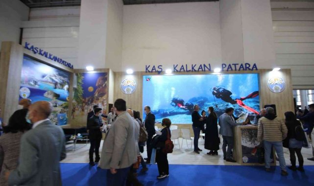 Kaş Belediyesi 'Travel Turkey İzmir' de yerini aldı