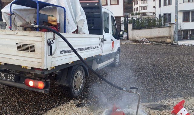 Kastamonu Belediyesi vektöre karşı ilaçlama çalışmalarını sürdürüyor