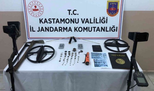 Kastamonu'da tarihi eser kaçakçılığı operasyonu