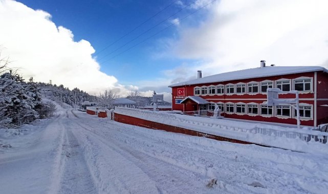 Kastamonu&#039;nun Küre ve İnebolu ilçelerinde eğitime kar engeli