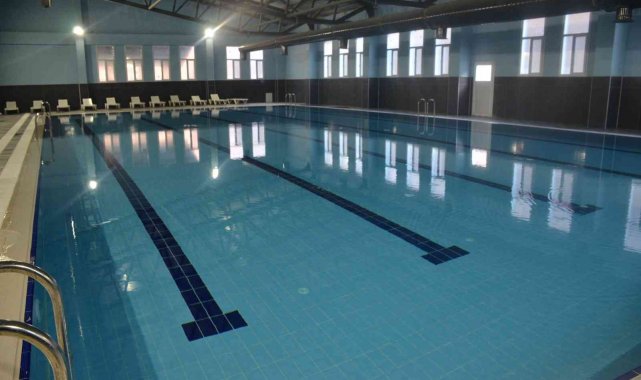 Kato Dağı eteklerinde 4 milyonluk kapalı yüzme havuz faaliyete geçti