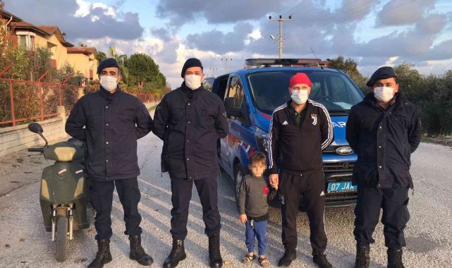 Kayıp çocuk evinden 3 kilometre uzaklıkta bulundu