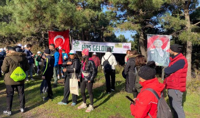 Kayışdağı Ormanı&#039;nda &#039;Doğayı Soluyoruz&#039; yürüyüşü gerçekleşti