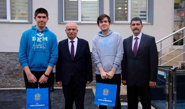 Kaymakam, Balıkesir birincilerini ağırladı