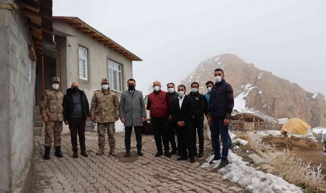 Kaymakam Çelik köylerde incelemelerde bulundu