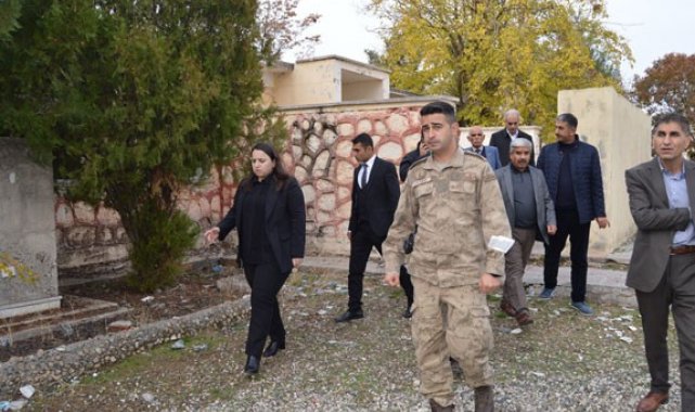 Kaymakam Demir, yapılması planlanan karakol yerini inceledi