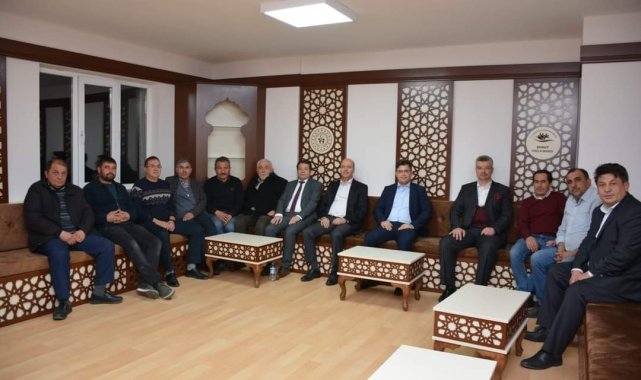 Kaymakam Düzgün ve Müftü Aytekin muhtarlarla bir araya geldi