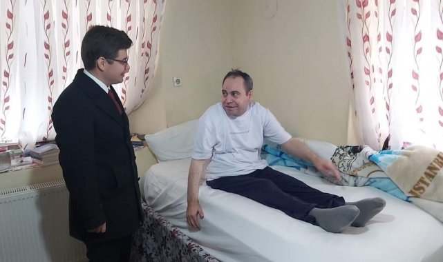 Kaymakam Düzgün'den şehit ve gazi ailelerine ziyaret