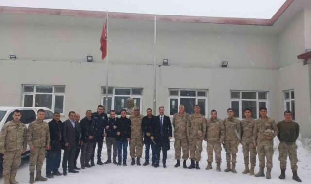 Kaymakam Kundakçı'dan, Ulubeyli Karakoluna ziyaret