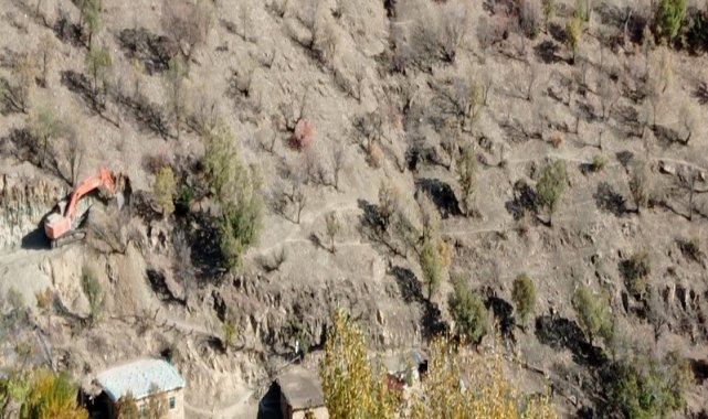 Kaymakam talimat verdi, yol çalışmaları hızlandı