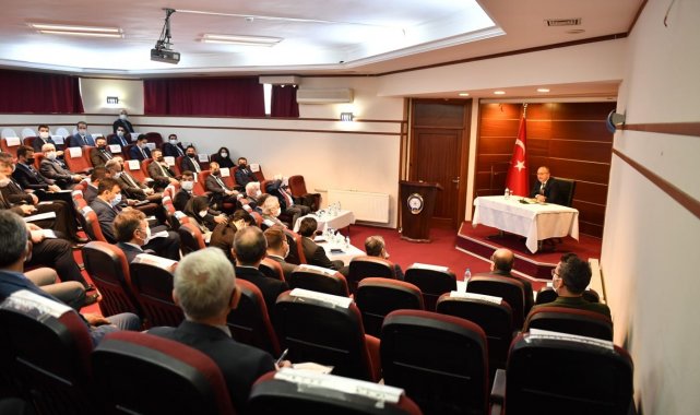 Kaymakamlar ve İl İdare Şube Başkanları toplantısı yapıldı