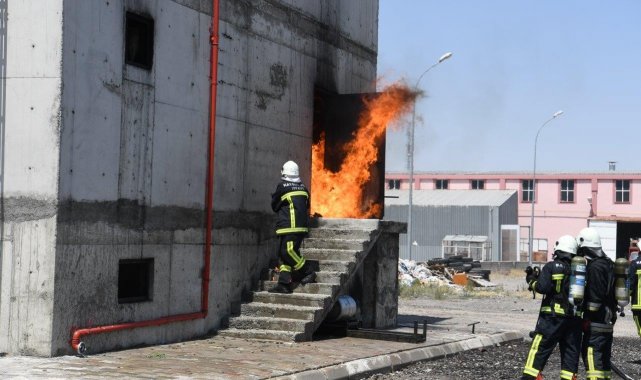 Kayseri OSB itfaiyesi her zaman hazır