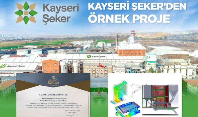 Kayseri Şeker'den örnek proje