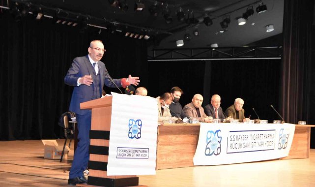 Kayseri Ticaret Karma Küçük Sanayi Sitesi Yapı Kooperatifi Olağan Mali Genel Kurulu yapıldı