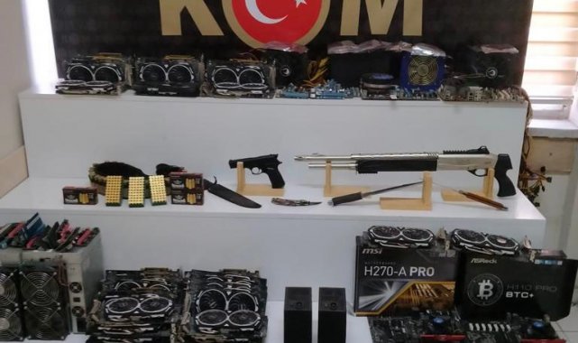 Kayseri&#039;de bitcoin üretim tesislerine operasyon: 6 gözaltı