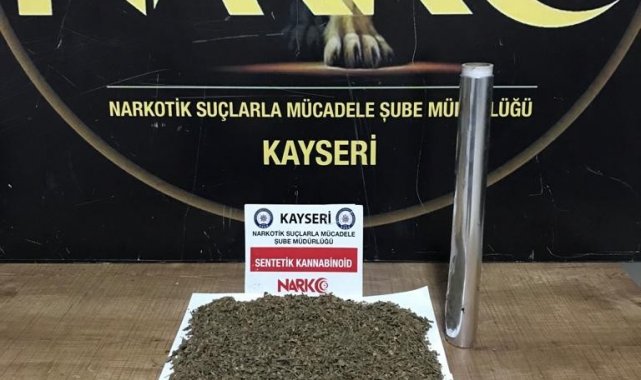 Kayseri'de uyuşturucu taciri 3 şahıs yakalandı