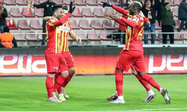 Kayserispor 19 maçta 27 gol attı