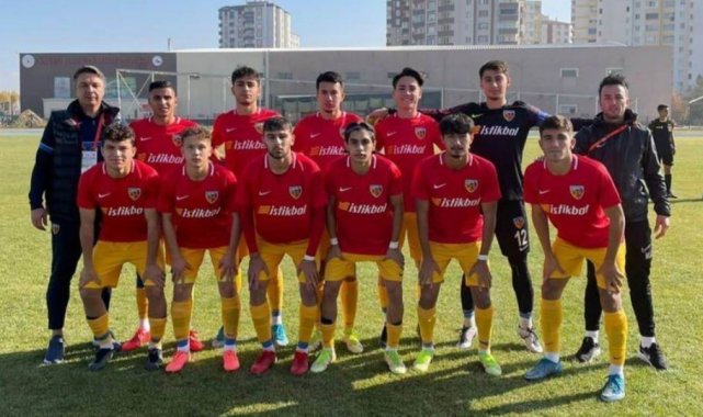 Kayserispor U19 takımı yine kaybetti