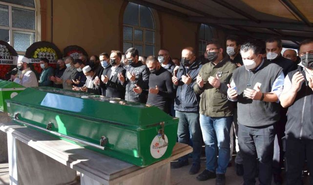 Kazada hayatını kaybeden iş insanı son yolculuğuna uğurlandı