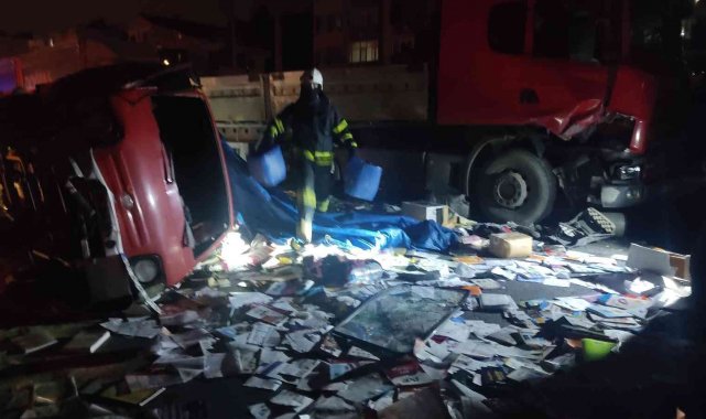 Kazayı burunları kanamadan atlattılar