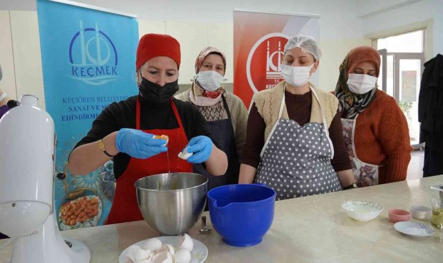 KEÇMEK'te 'Yılbaşı Pastası Workshop' etkinliği