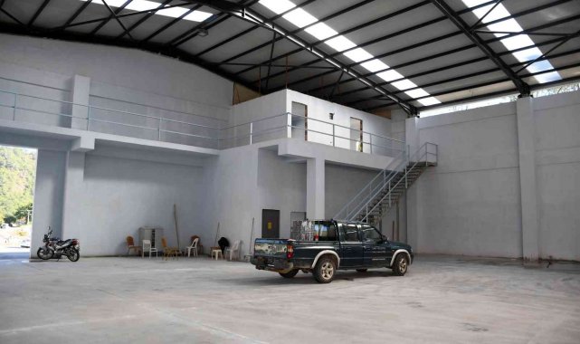 Kemer'de beton fabrikası üretime geçiyor