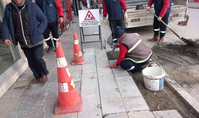 Kentin dört bir yanında çalışmalar sürüyor