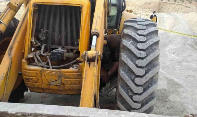 Kepçe operatörünün feci ölümü