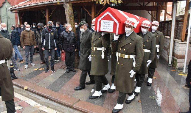 Kıbrıs Gazisi son yolculuğuna uğurlandı