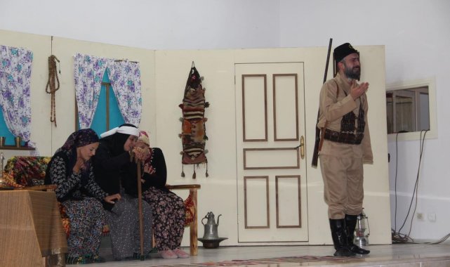 Kilis'te " Şehadet " isimli tiyatro oyunu sergidendi