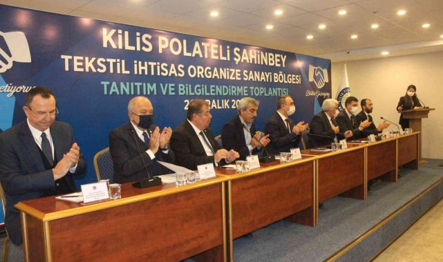 Kilis'te Tekstil İhtisas Organize Sanayi Bölgesi'nin lansmanı yapıldı