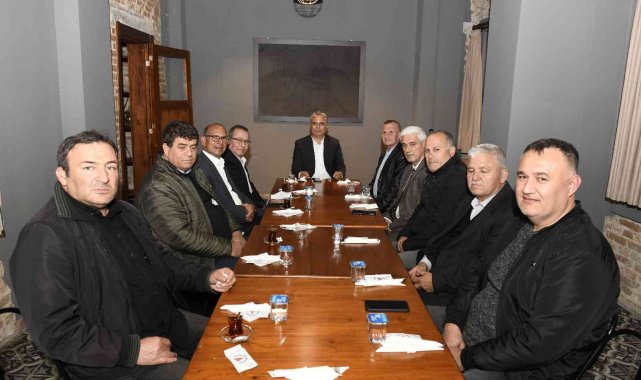 Kırcami muhtarlarıyla toplantı